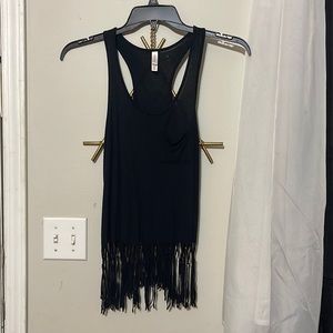 Black beach cover up